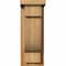 Ekena Millwork Alpine Rough Sawn Corbel w/Backplate, Western Red Cedar, 6"W x 8"D x 16"H COR06X08X16ALP01RWR - alternate 4